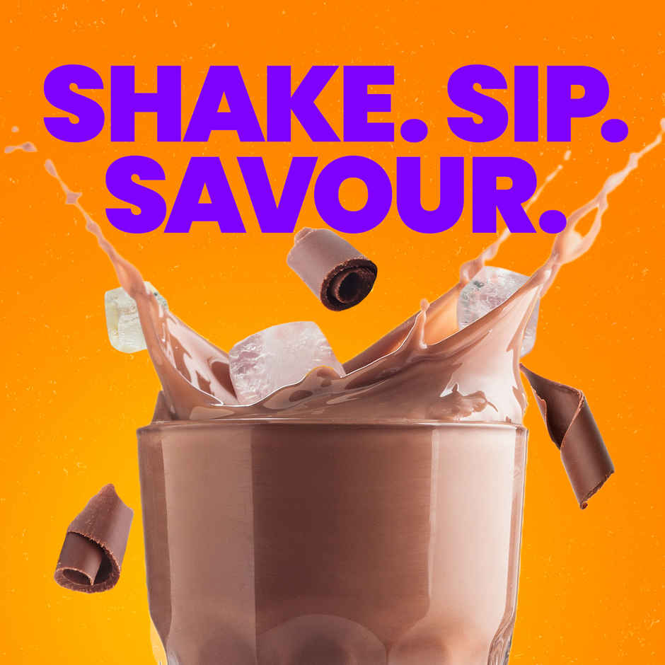 Yoga Bar 26g Protein Shake Double Chocolate, No Added Sugar, Rich In Calcium, Low Fat, 210 Calories