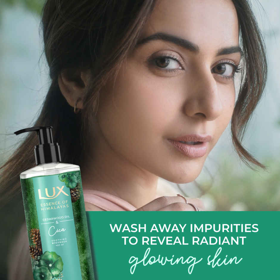 Lux Essence Of Himalayas Cedarwood Oil & Cica Soothing Body Wash