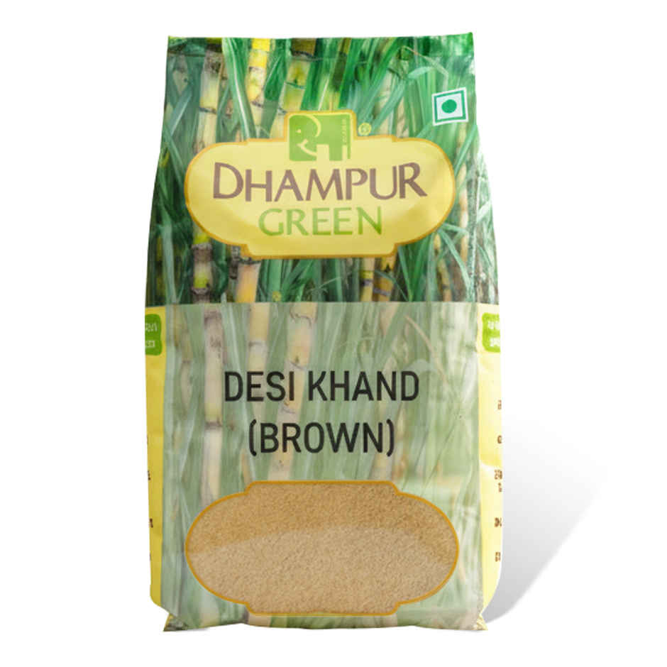 Dhampur Green Natural Desi Khand (Brown)