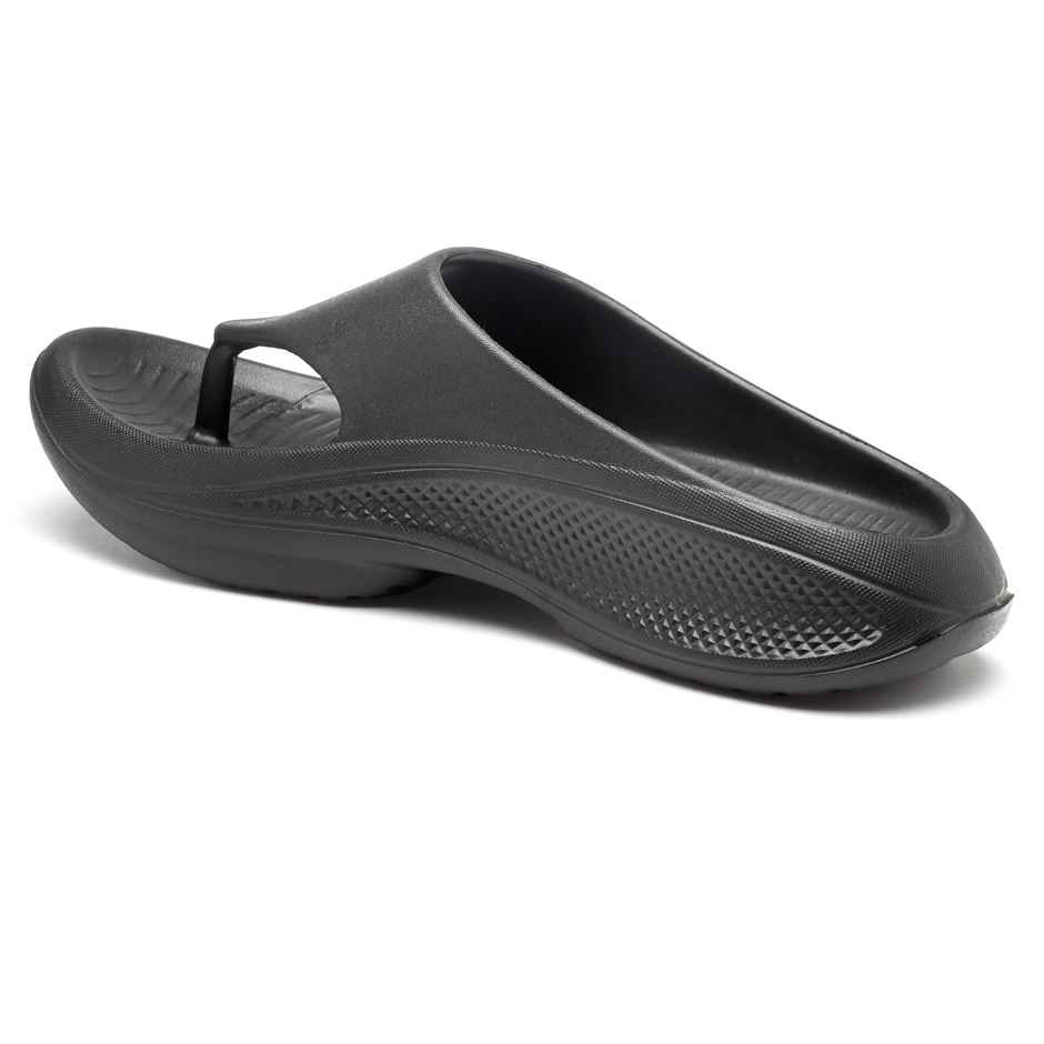 Asian Safari-01 Men Slippers Black (Size-9)