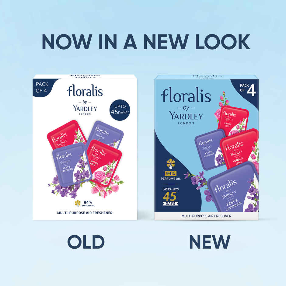  Floralis by Yardley Air Pocket Bathroom Freshener