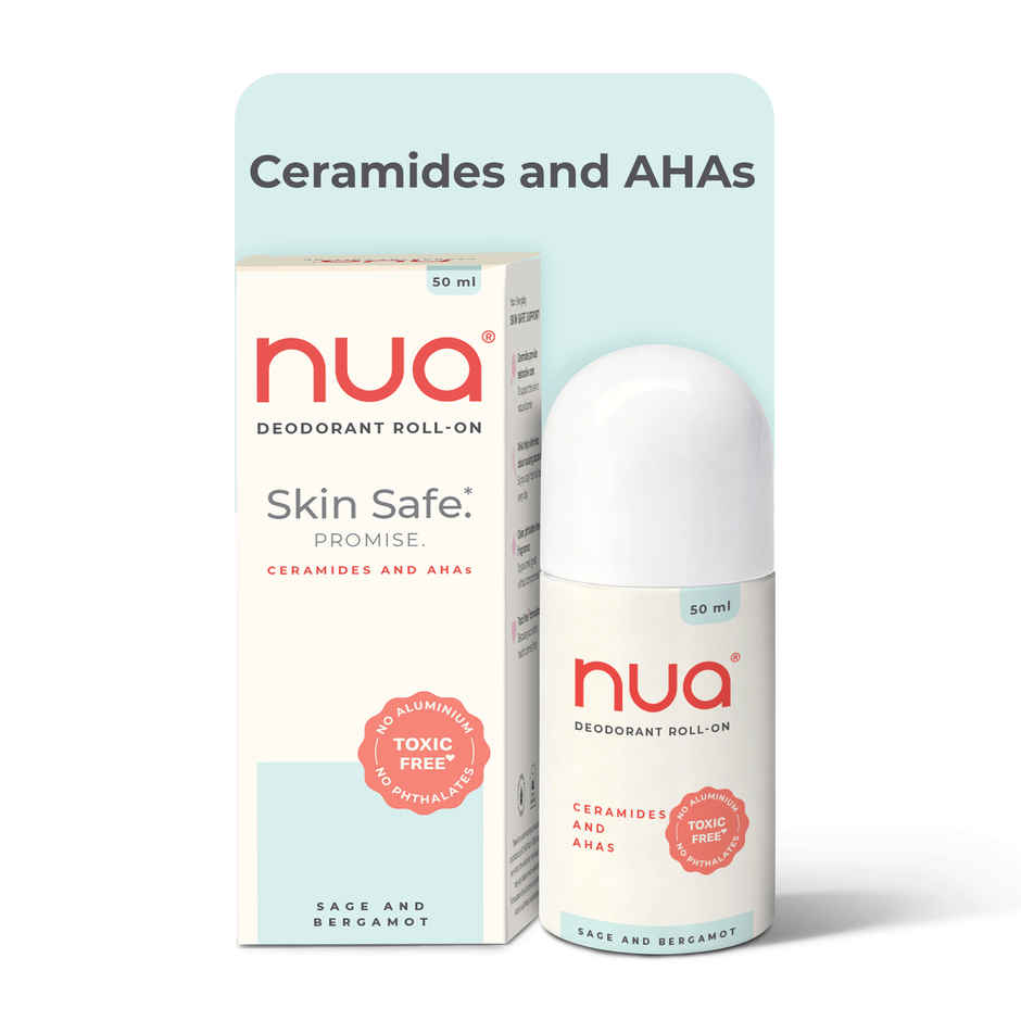 Nua Deodorant Roll-On Sage and Bergamot