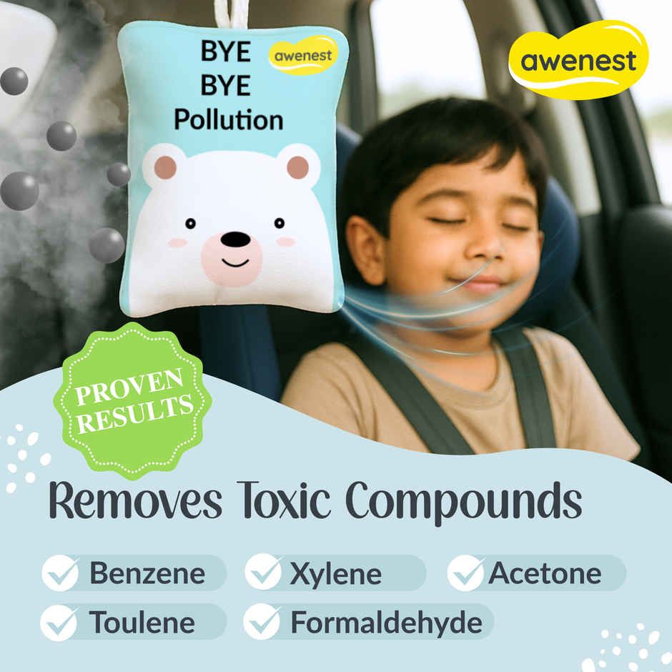 Awenest Bye Bye Pollution Air Purifier Activated Charcoal Bag