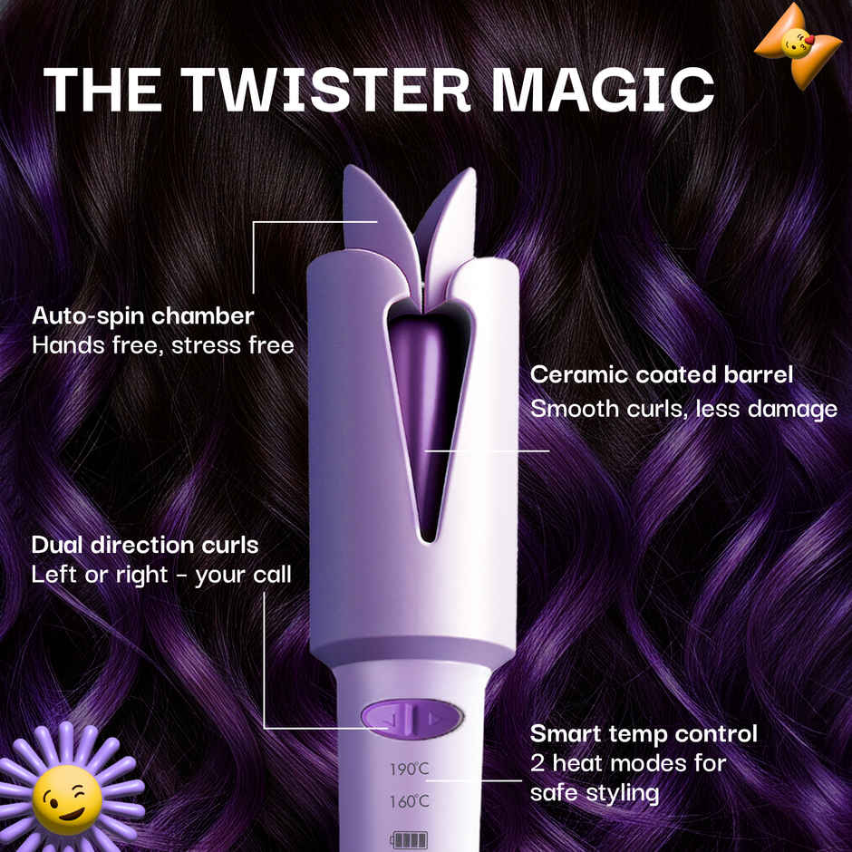 Bombae Twister Portable Hair Curler