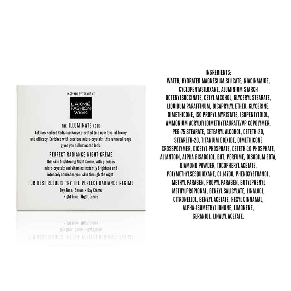 Lakme Absolute Perfect Radiance Skin Brightening Night Creme