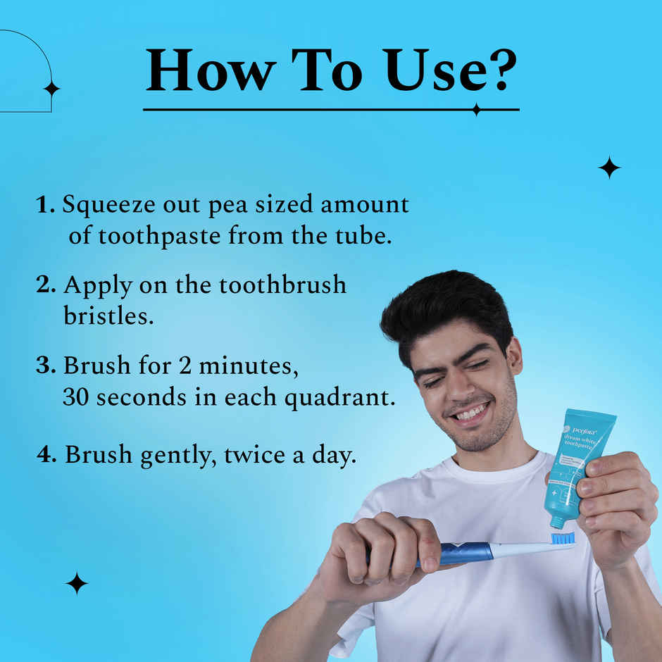 Perfora Dream White Teeth Whitening Toothpaste Combo