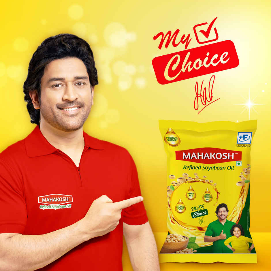 Mahakosh Refined Soyabean Oil | Pouch