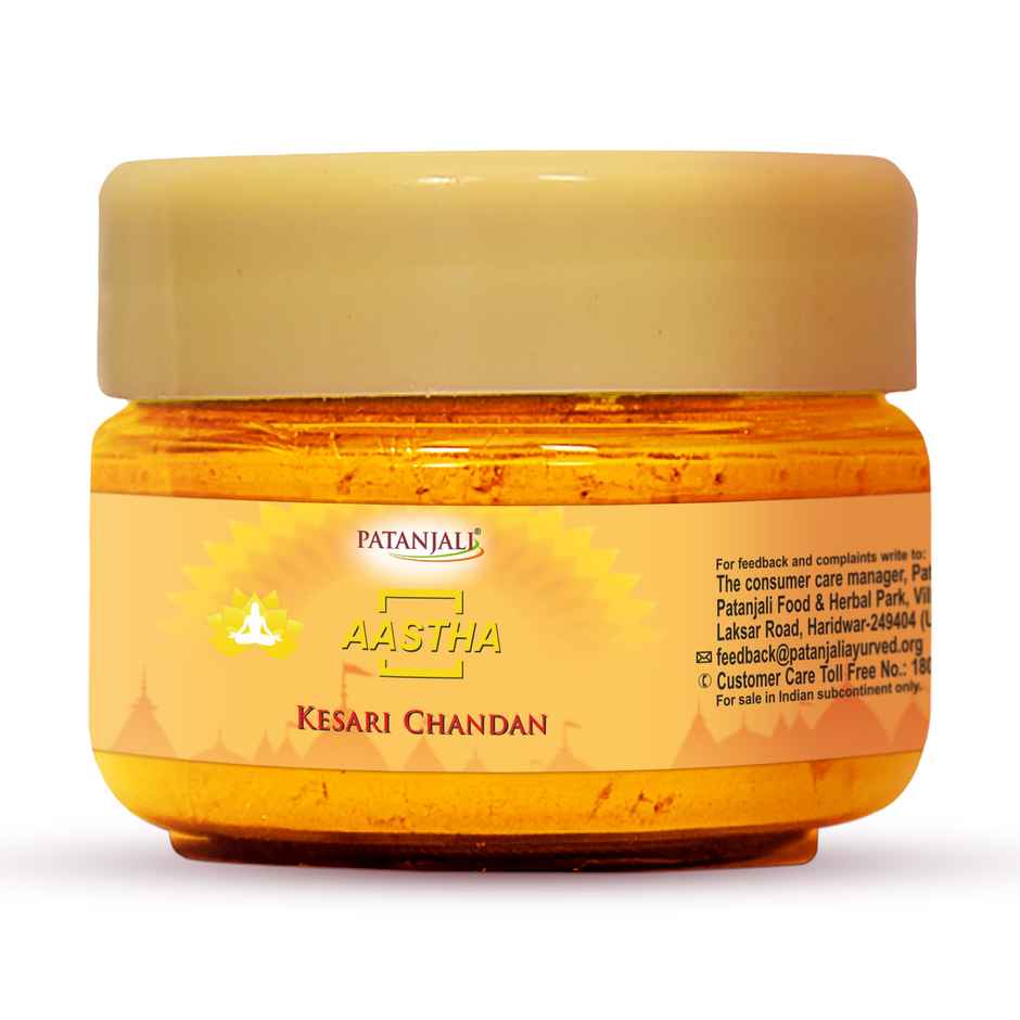 Patanjali Aastha Kesari Chandan Tika