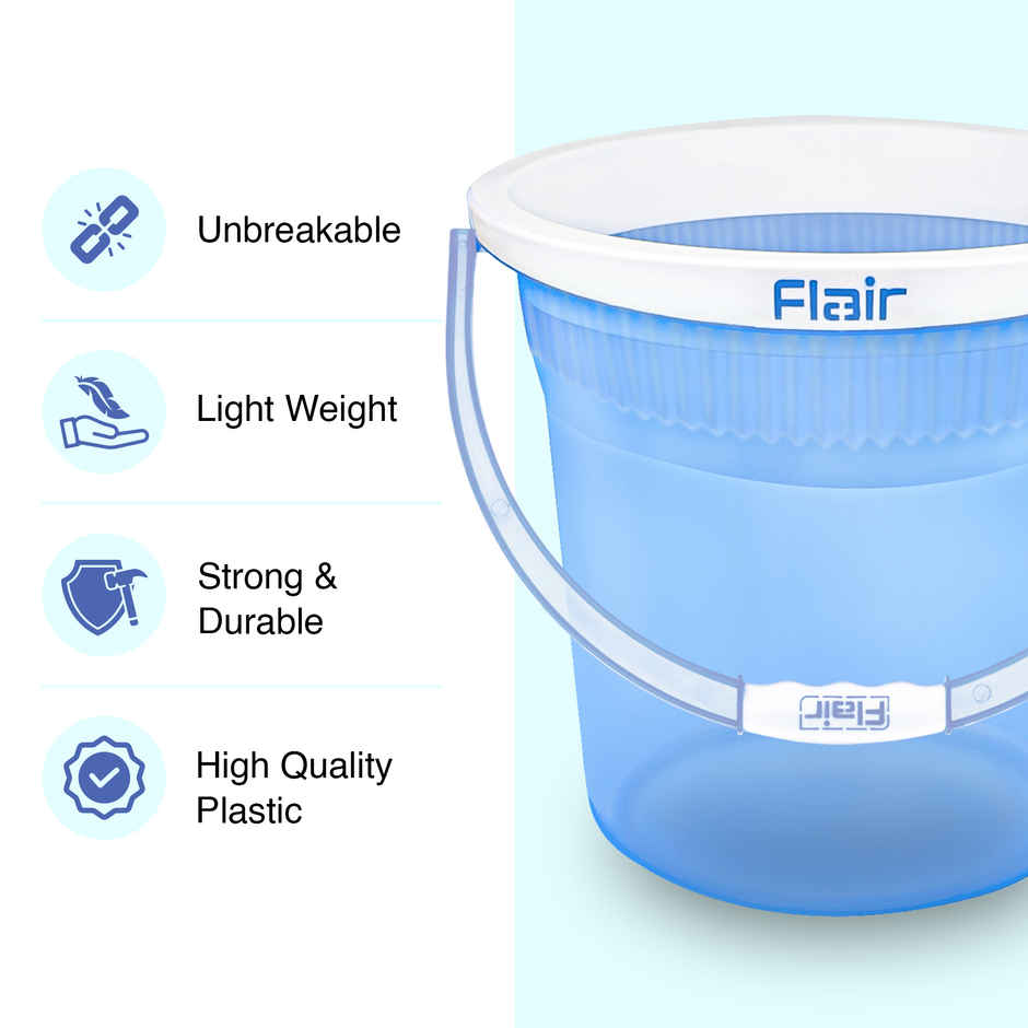 Flair Estella Crystal | Bucket | 14 L | Blue