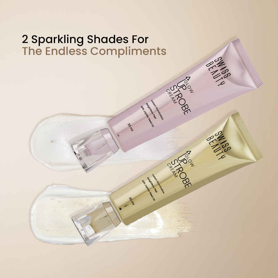Swiss Beauty Glow Up Strobe Cream - 01 Pink Twilight