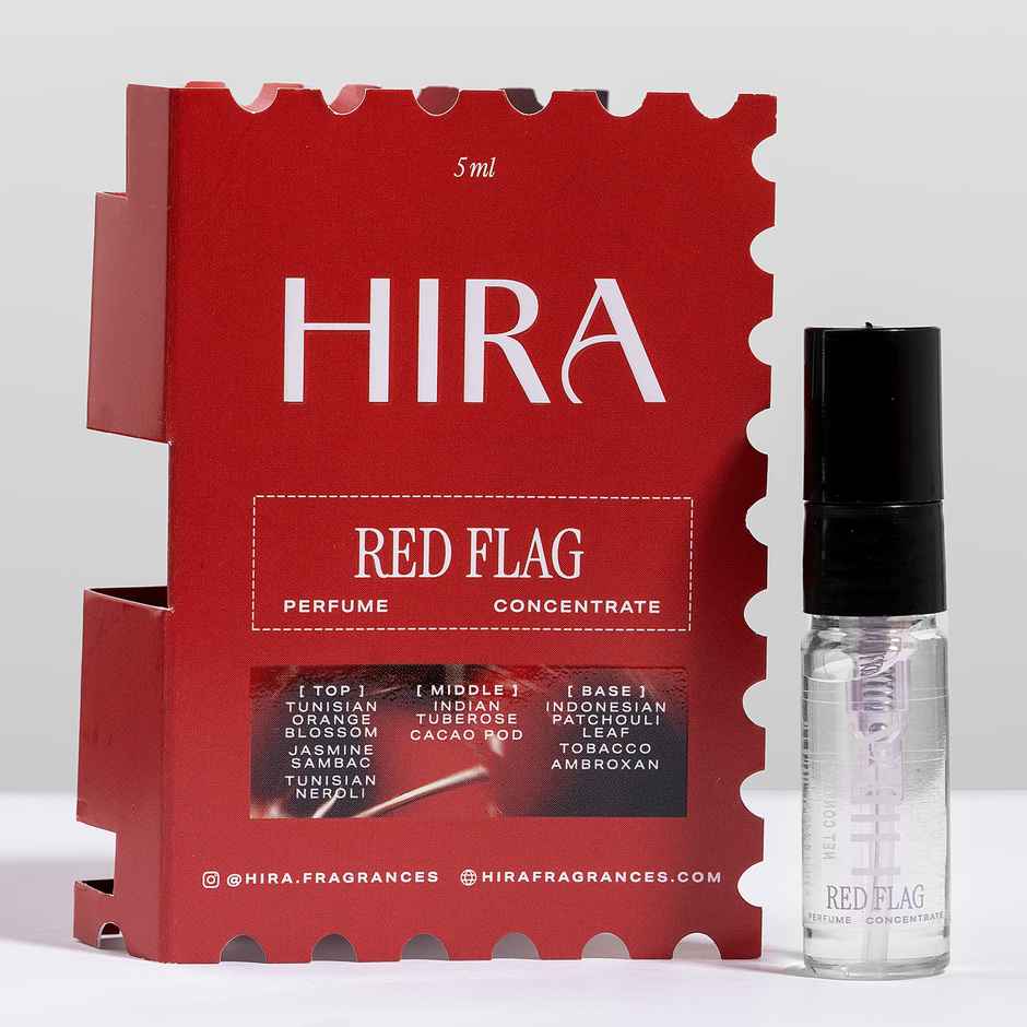 HIRA Red Flag Eau De Perfume Mini for Women with Tuberose & Patchouli Notes