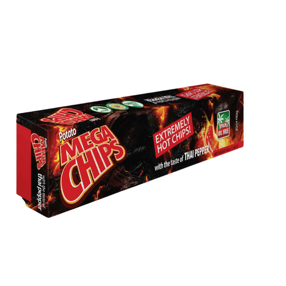 Mega Chips Extreme Thai Pepper Potato Chips