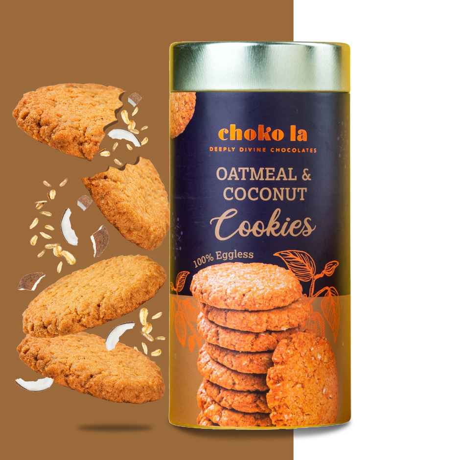 Chokola Coconut & Oat Cookies