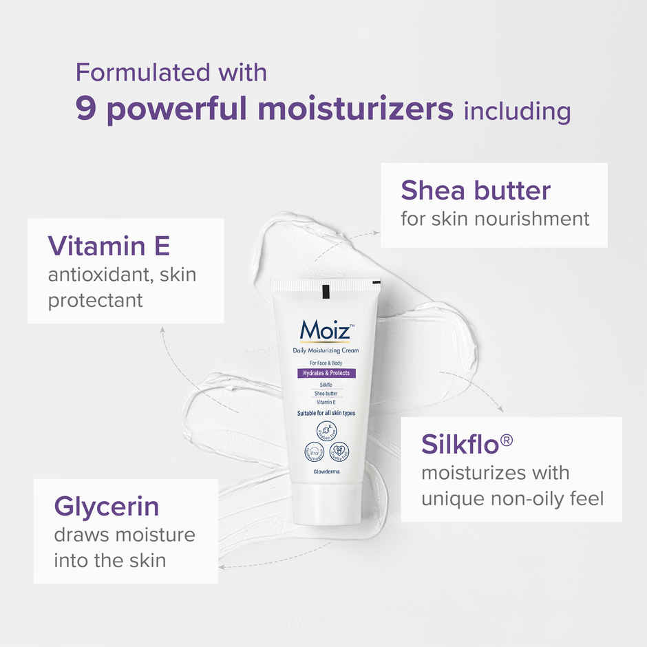 Moiz Daily Moisturizing Cream for Face & Body