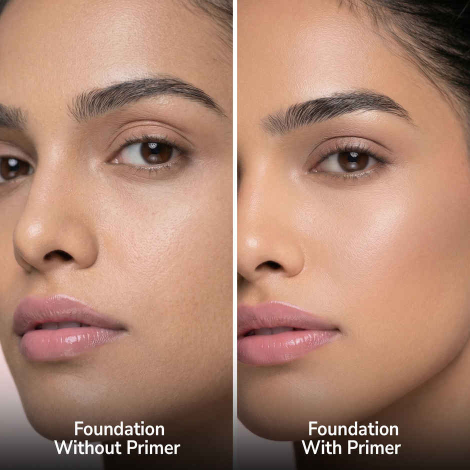 Mila Beaute Makeup Primer Smooth & Blurs Pores Oil-Free Mattifying Finish