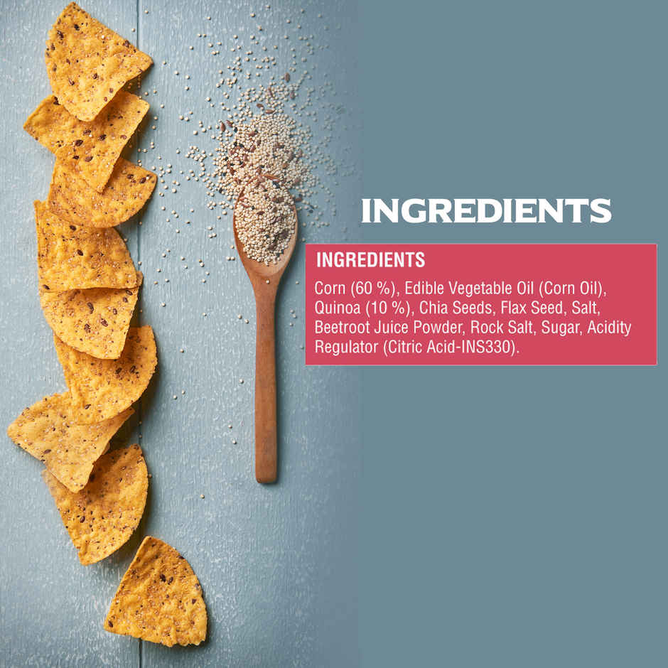 Cornitos Gourmet Quinoa Nachos (Himalayan Pink Salt)