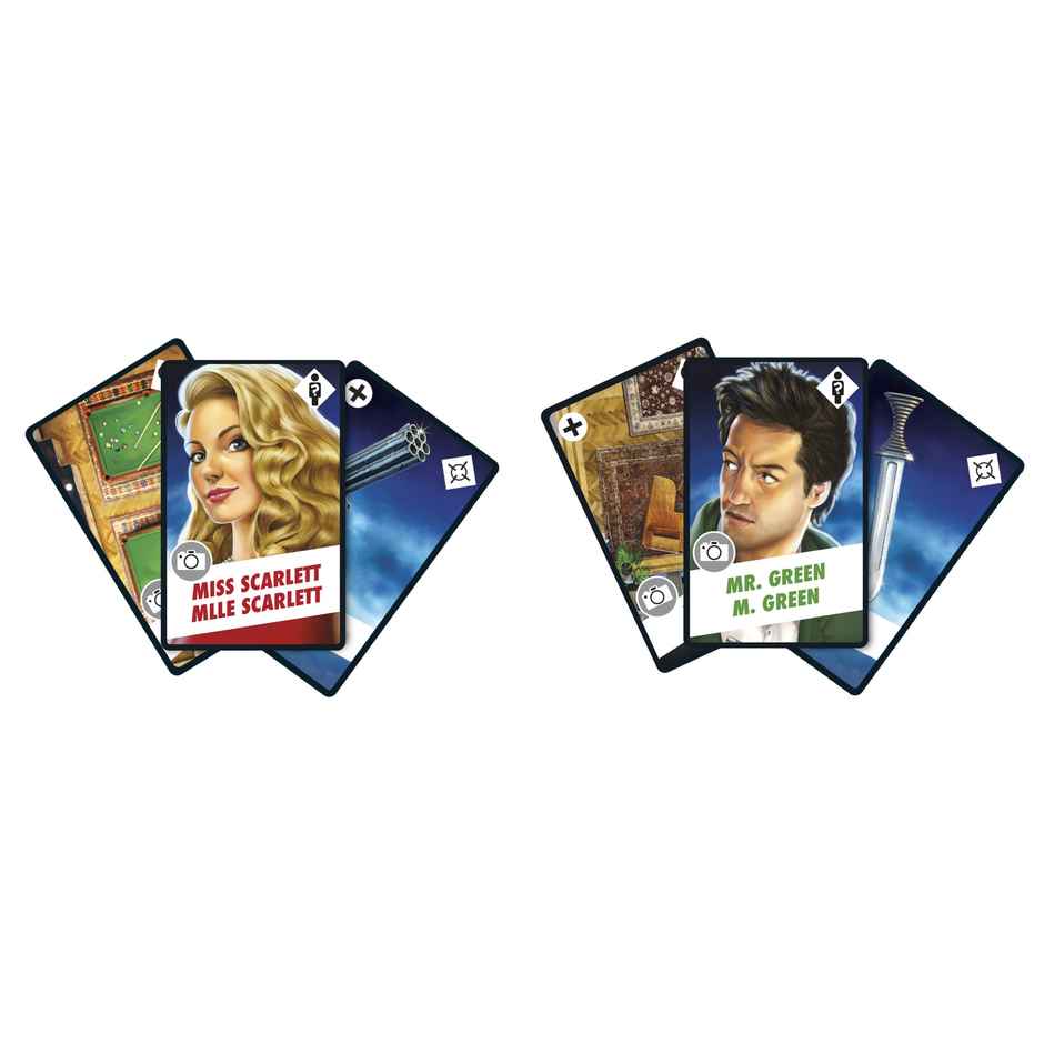 Hasbro Gaming Clue Card Game