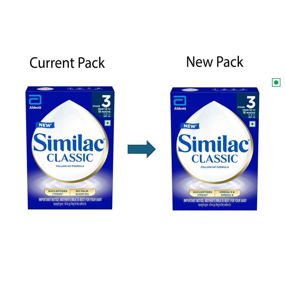 Similac Classic Stage 3 Follow Up Formula Box
