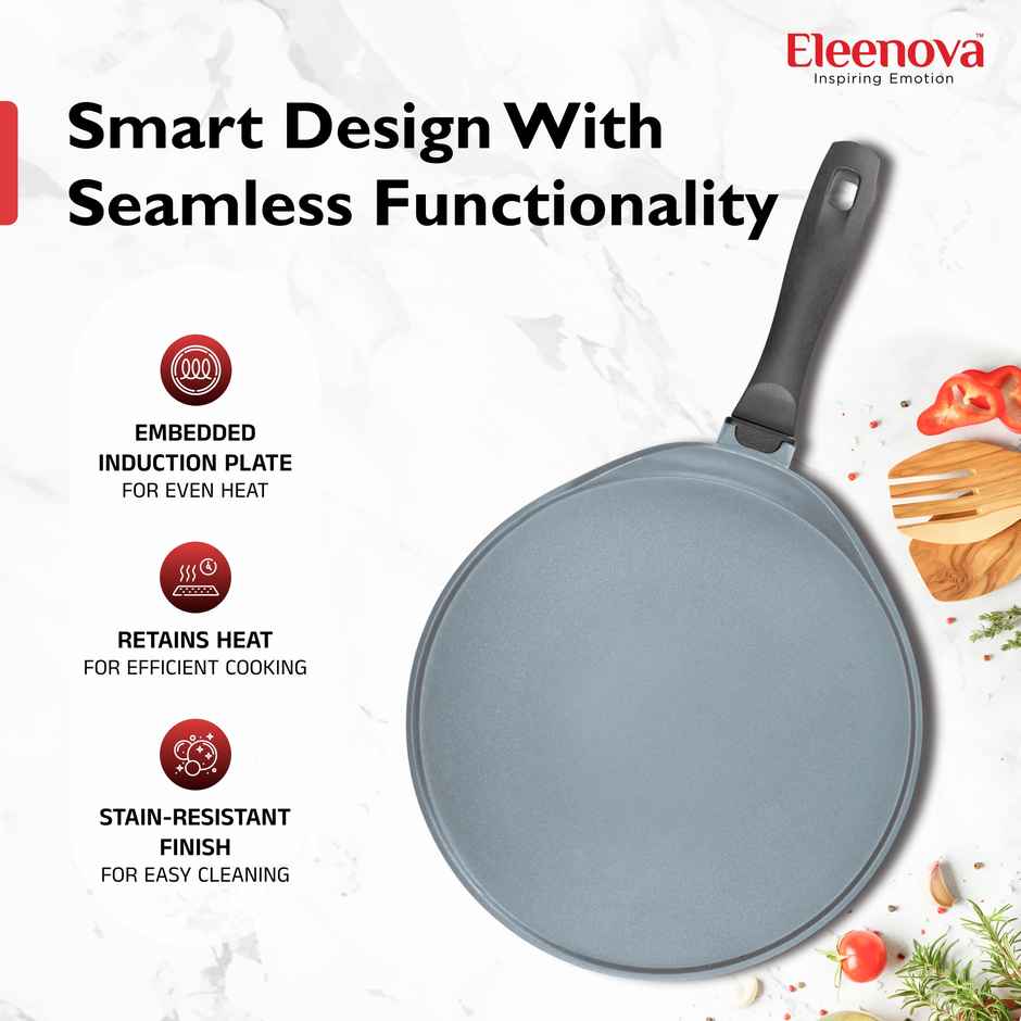 Eleenova Die Cast Ceramic Cookware | 31 Cm