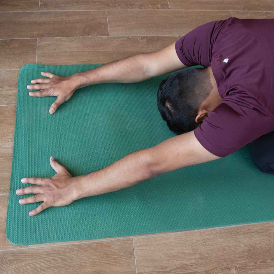 Decathlon Kimjaly Anti|Slip Foam Yoga Mat | Green | 6mm