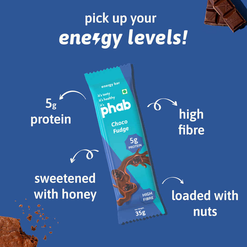 Phab 5g Protein Energy Bar - Choco Fudge