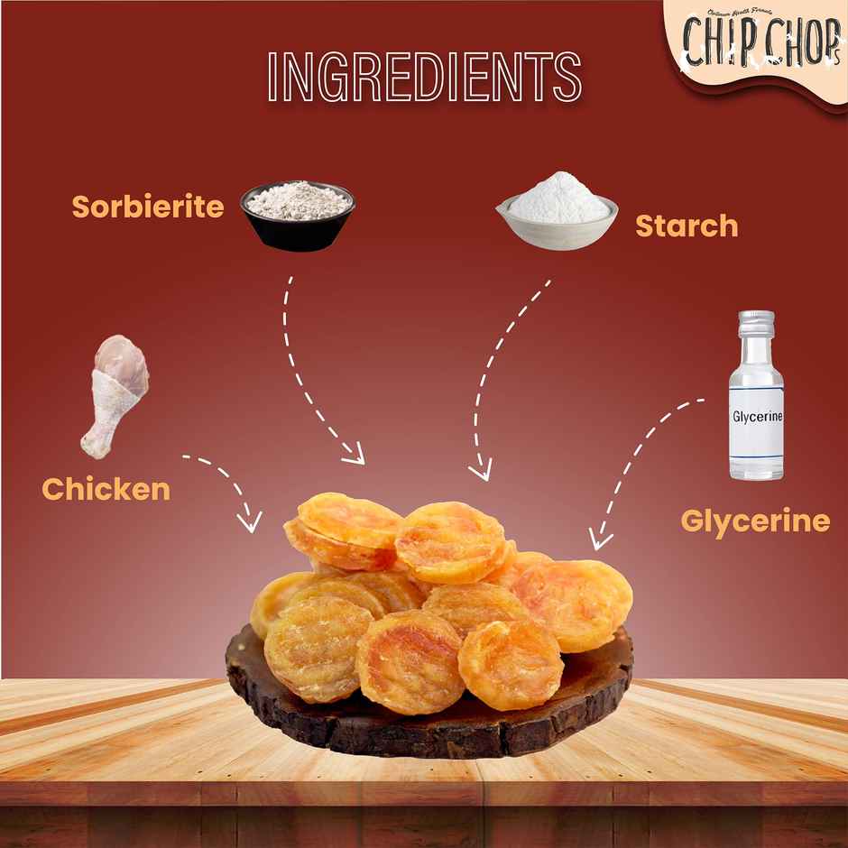 Chip Chops Chicken Chips Dog Treat