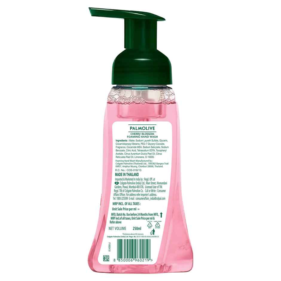 Palmolive Hydrating Foaming Handwash Liquid with Cherry Blossom