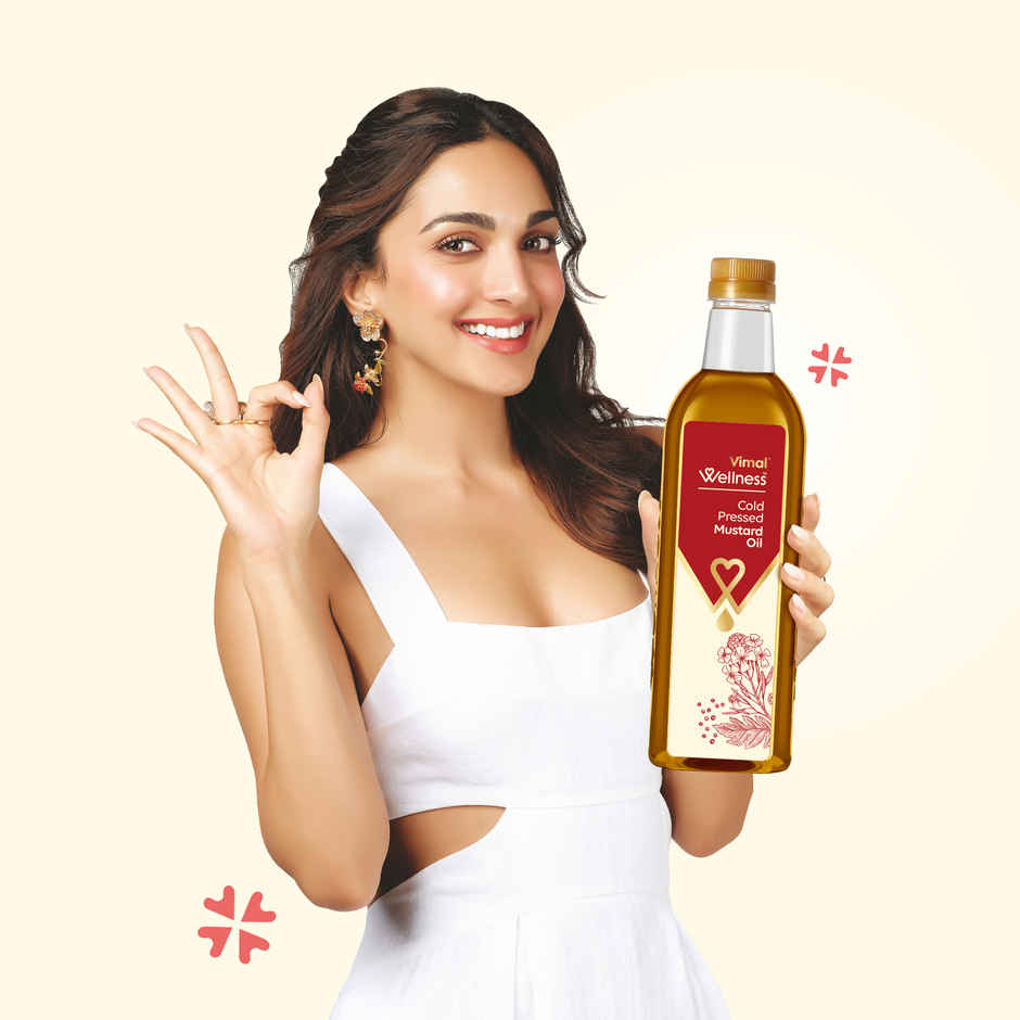 Vimal Wellness Cold Pressed Mustard Oil 1L