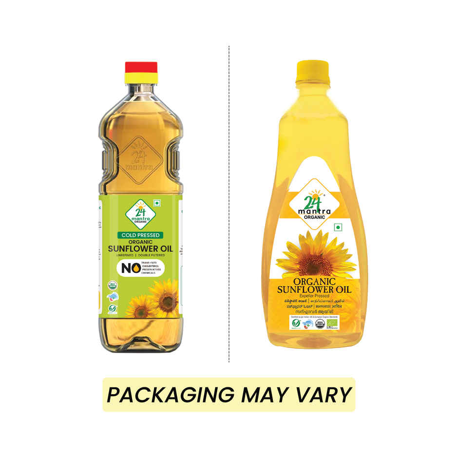 24 Mantra's Sunflower Cold Pressed Oil