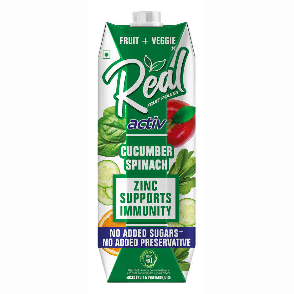 Real Activ Cucumber Spinach Drink