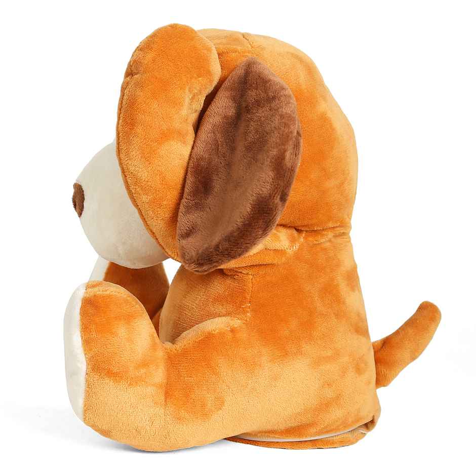 Hamley's Fuzzbuzz Peek A Boo Dash Dog, 3Y+, Brown
