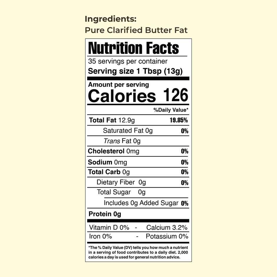 Jivika A2 Desi Buffalo Ghee | Traditionally Churned Bilona Method