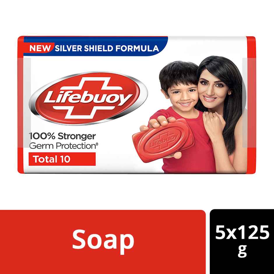 Lifebuoy Total Soap 100% Stronger Germ Protection
