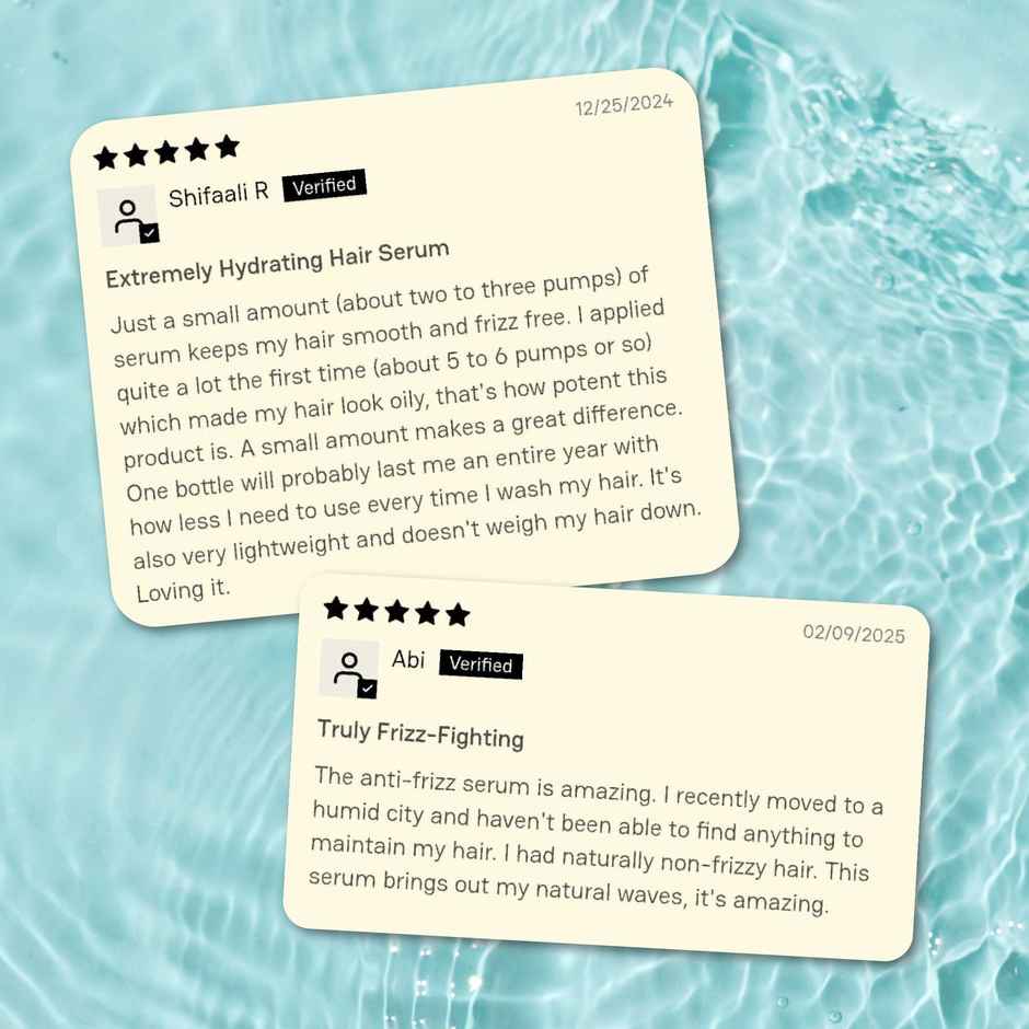 Moxie Beauty Frizz Fighting Hair Serum | For Dry and Frizzy Hair | With SPF35