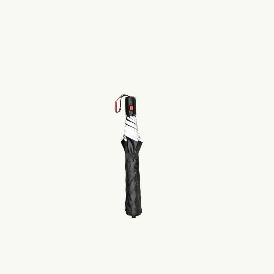Citizen Umbrella with Reflective Piping Black , silver | 24. 5 Inch | 2 Fold