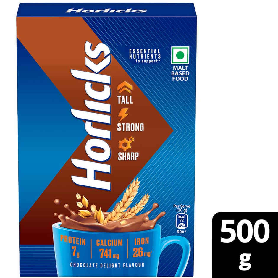 Horlicks Chocolate Nutrition Drink, Refill