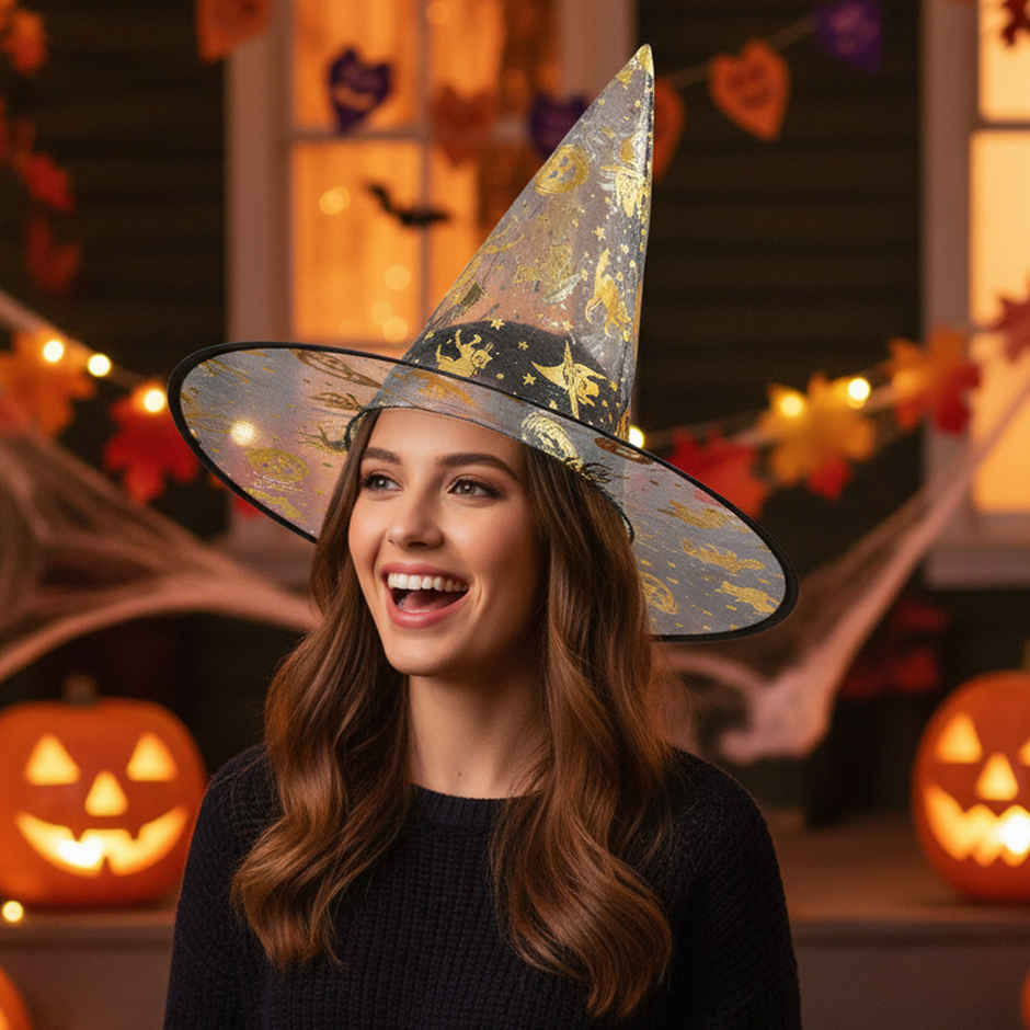 Halloween Transparent Witch Hat | Assorted | Picfest