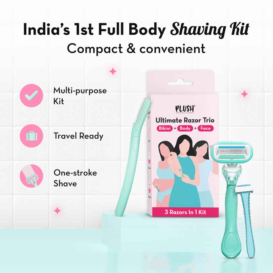 Plush Ultimate Razor Trio