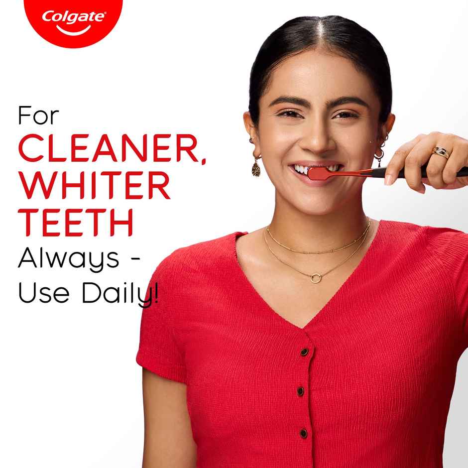 Colgate Visible White Toothpaste, Teeth Whitening Starts In 1 Week, Stain Removal