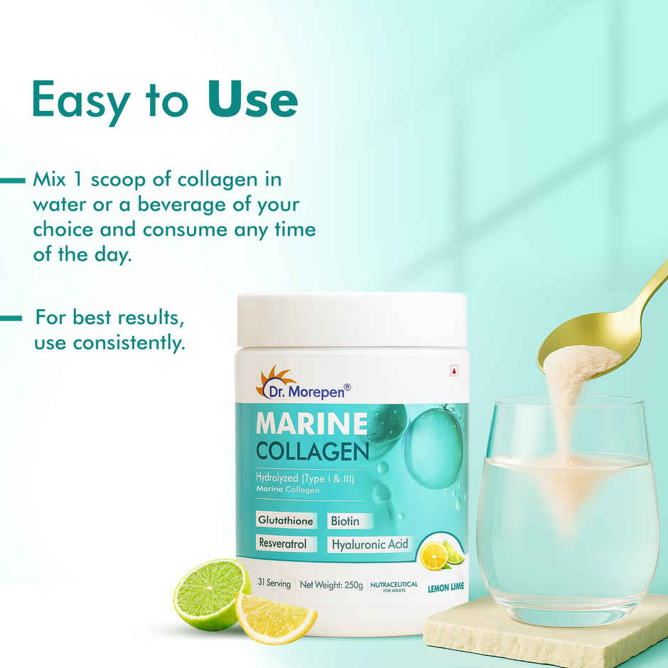 Dr. Morepen Marine Collagen | Lemon Lime