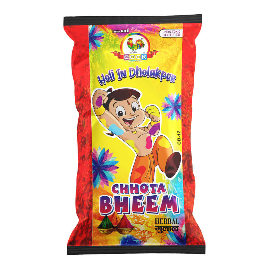 Chhota Bheem Holi Gulal | 70 g | Cock