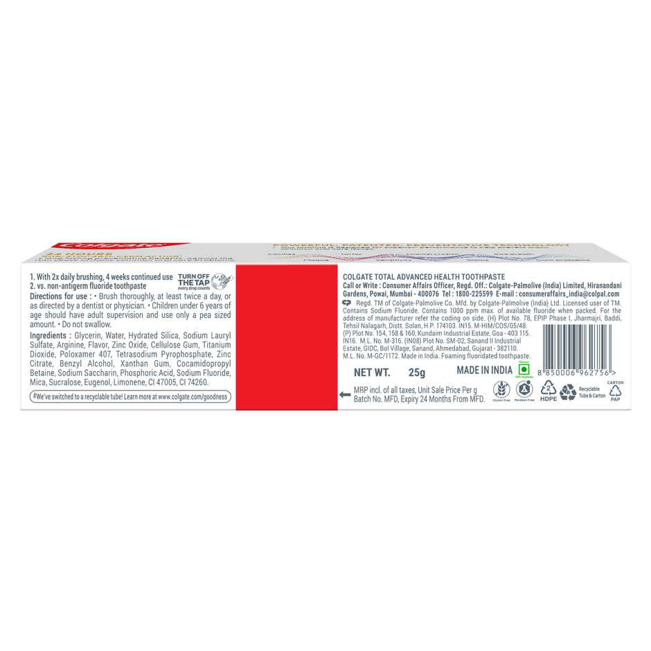 Colgate Total Advanced Health Antibacterial Toothpaste