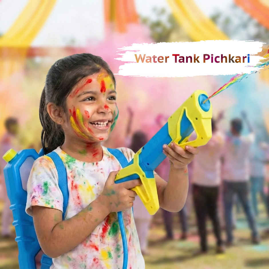 Superman Holi Water Tank Pichkari | 5.75 L | Tomuncle