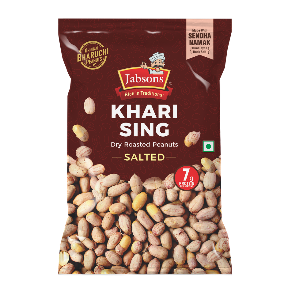 Jabsons Bharuchi Khari Sing Salted With Skin