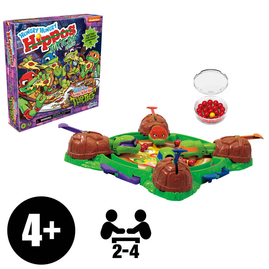 Hasbro Hungry Hungry Hippos Teenage Mutant Ninja Turtles