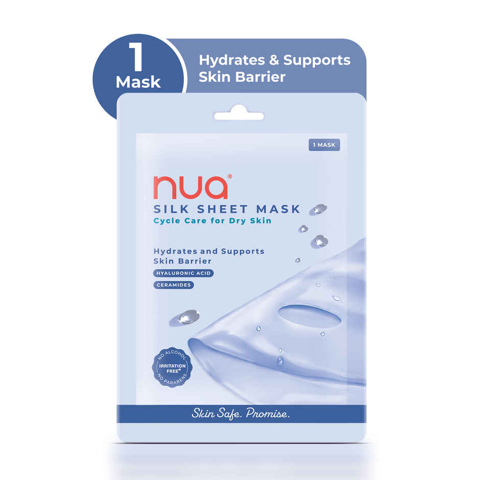 Nua Nose Strip (1pc) & Nua Hydrating Sheet Mask With Ceramides & Hyaluronic Acid (1pc) Combo