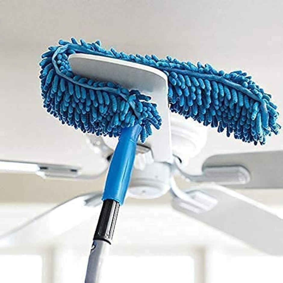Se7En Microfiber Bendable Cleaning Duster With Long Extendable Handle-Rod | Assorted Color