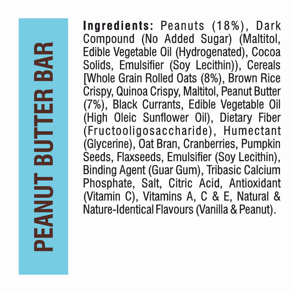 RiteBite Peanut Butter 4g Protein Energy Bar