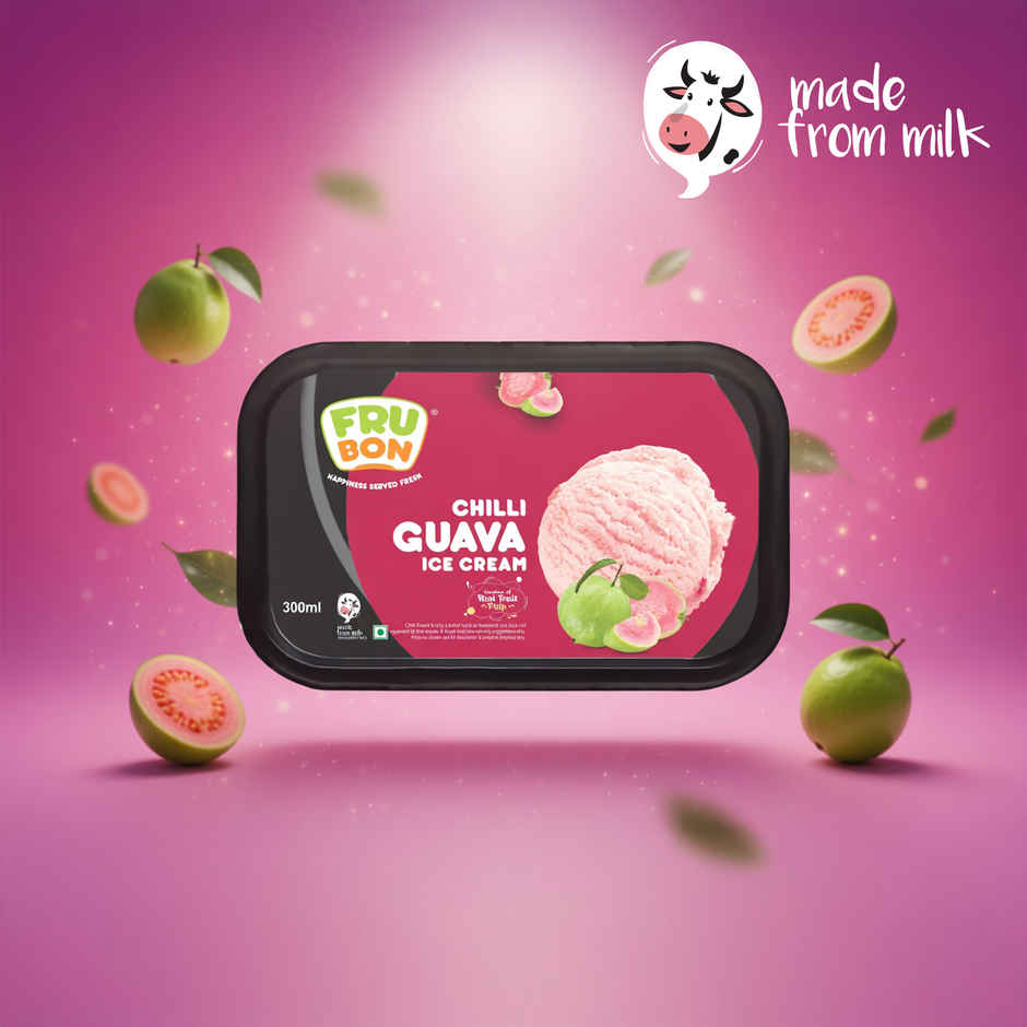 Frubon Chilli Guava Ice Cream Tub | Spicy & Fruity
