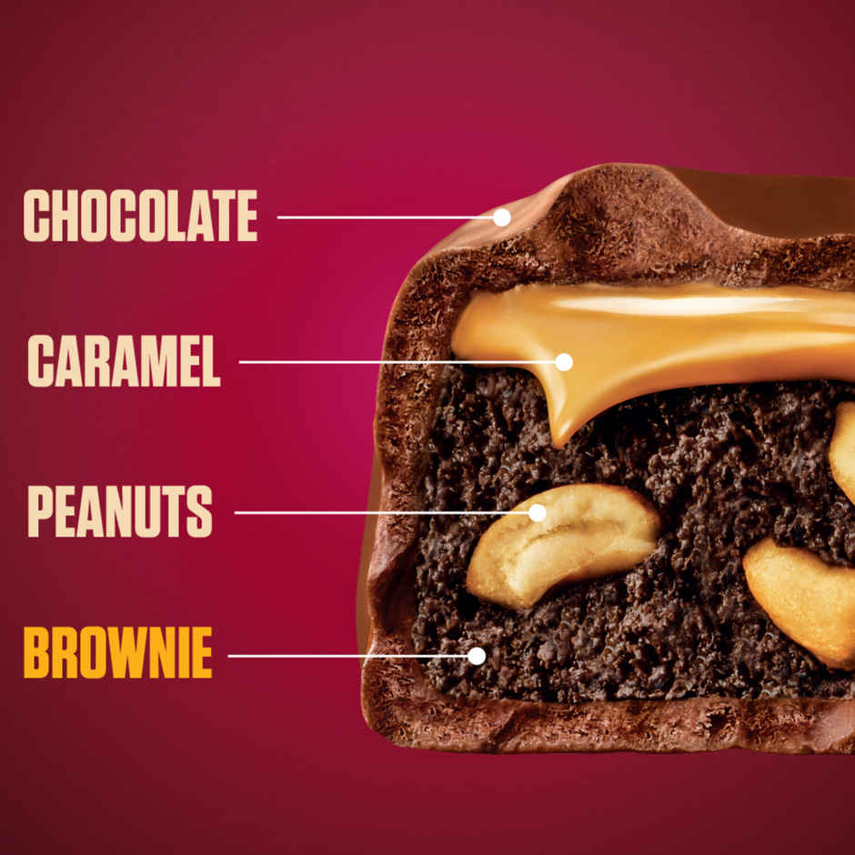 Snickers Peanut Brownie Chocolate Bar | Loaded with Brownie, Peanuts & Caramel
